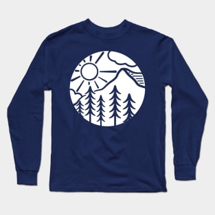 Mountain Doodle Long Sleeve T-Shirt